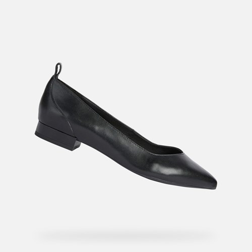 Ballerine Geox Charyssa Femme Noir | KEJFLB591