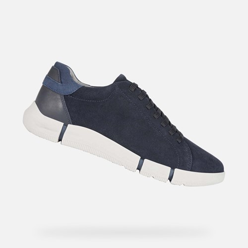 Baskets Geox Adacter Homme Bleu Marine | WEULXP368