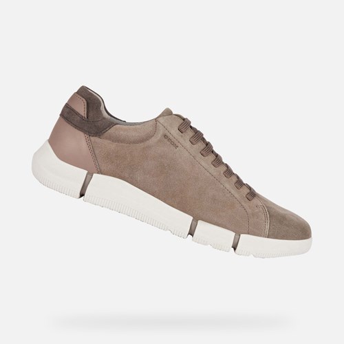 Baskets Geox Adacter Homme Grise | WUAVFR806