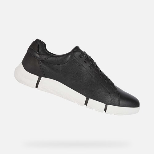 Baskets Geox Adacter Homme Noir | UKJRFN301