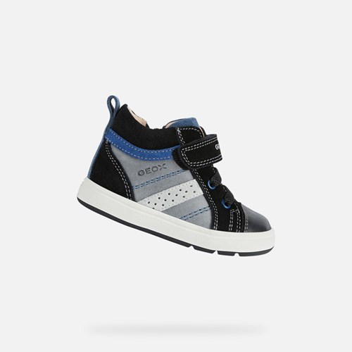 Baskets Geox Biglia Bebe Noir | EDJOQZ594