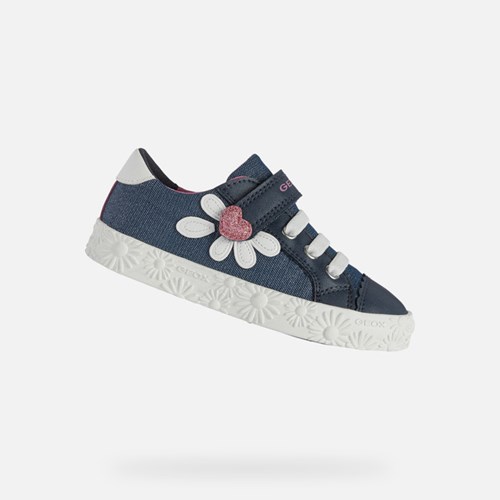Baskets Geox Ciak Fille Bleu Marine | KXVOJR431