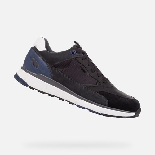 Baskets Geox Dolomia Abx Homme Noir | FOAGUD618