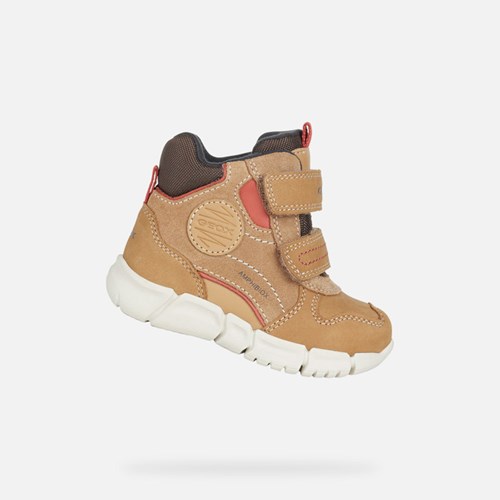 Baskets Geox Flexyper Abx Bebe Marron | IMDWGP167