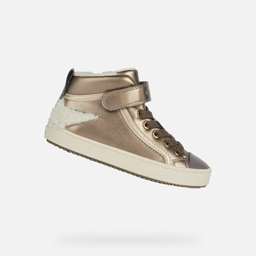 Baskets Geox Kalispera Fille Blanche | OKRBYU091