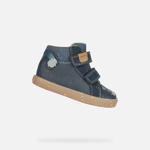Baskets Geox Kilwi Bebe Bleu Marine | MUILOX745