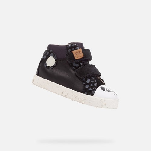 Baskets Geox Kilwi Bebe Noir | BKYJGW893