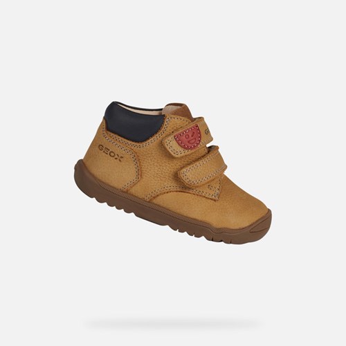 Baskets Geox Macchia Bebe Biscuit | EUTYBL421