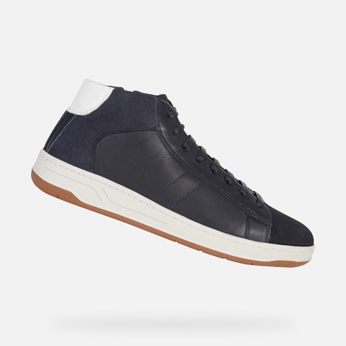 Baskets Geox Magnete Homme Bleu Marine | ZGSVYN398