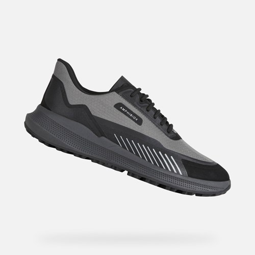 Baskets Geox Pg1x Abx Homme Grise | RSUXKP490