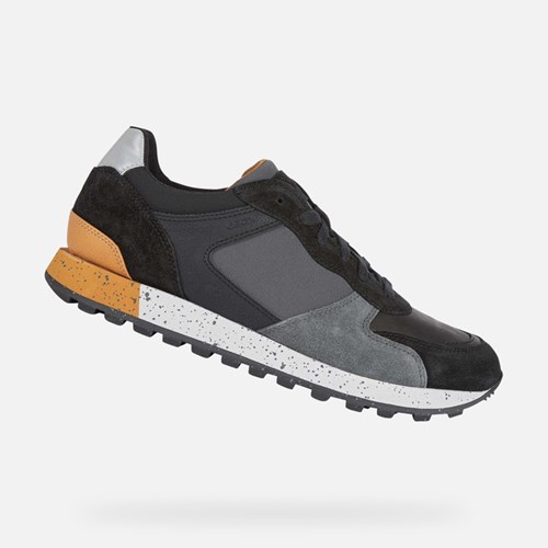 Baskets Geox Ponente Homme Noir | BHRNMG072