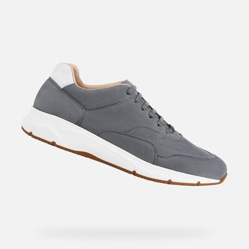 Baskets Geox Radente Homme Grise | AFKBXD671