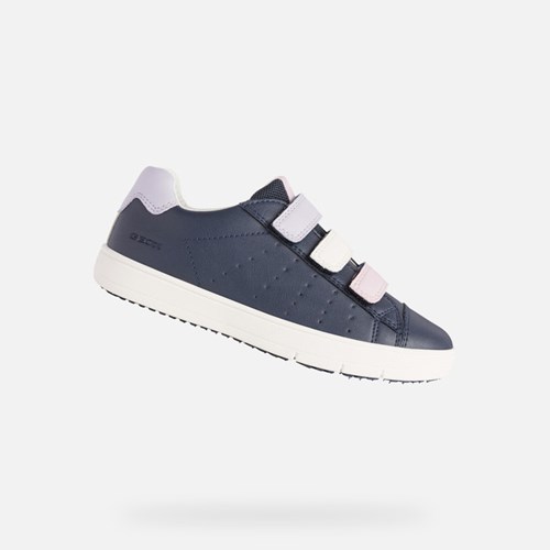 Baskets Geox Silenex Fille Bleu Marine | GRNVJC387