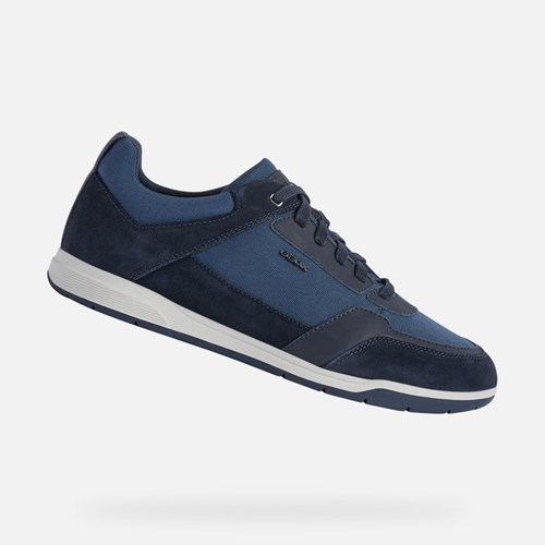 Baskets Geox Spherica Ec3 Homme Bleu Marine | SFBIXP058