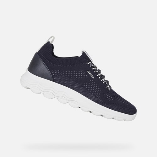 Baskets Geox Spherica Femme Bleu Marine | DCFKXP546