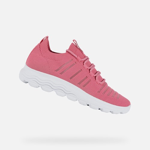 Baskets Geox Spherica Femme Fushia | CMEQIV196