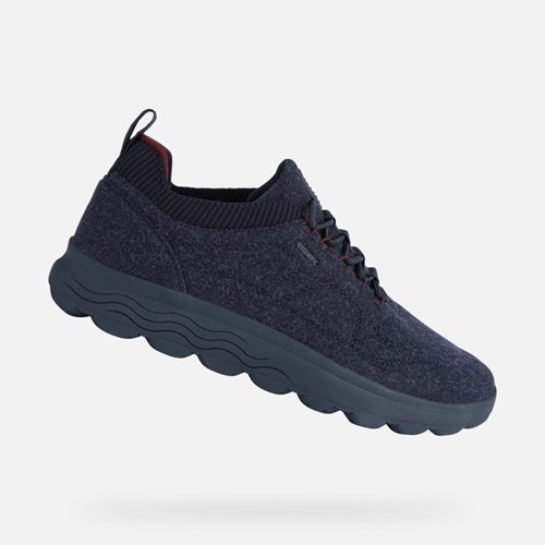 Baskets Geox Spherica Homme Bleu Marine | YMWCPN721