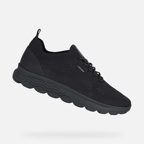 Baskets Geox Spherica Homme Noir | ODUJEK253