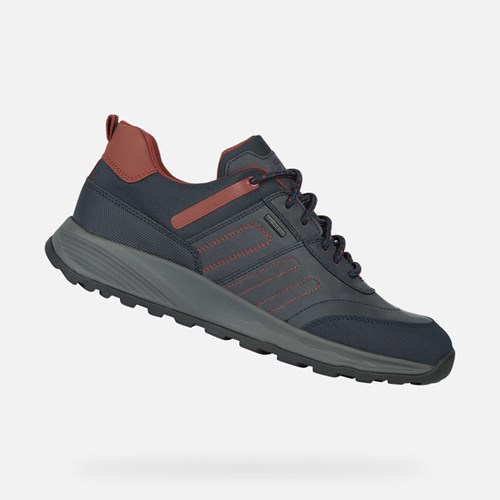 Baskets Geox Terrestre Abx Homme Bleu Marine | KFJOIW490