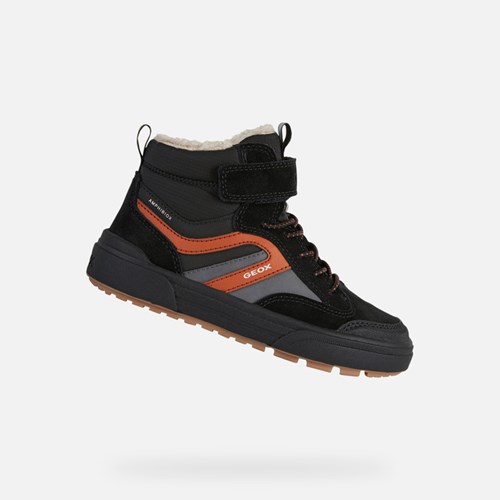 Baskets Geox Weemble Abx Fille Noir | TBNZKX908