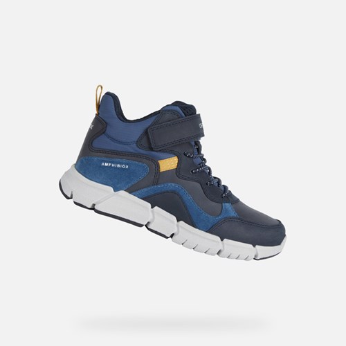 Bottes Imperméables Geox Flexyper Abx Garcon Bleu Marine | PSIQWR057