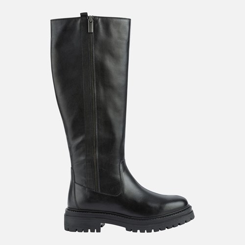 Bottes à Talons Geox Iridea Femme Noir | LJBHTV934