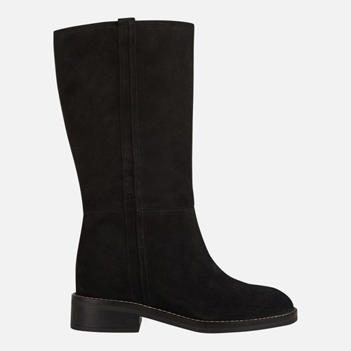 Bottes à Talons Geox Larysse Femme Noir | GJZAPC670