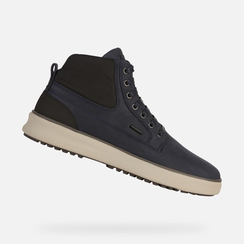 Bottines Geox Cervino Abx Homme Bleu Marine | UYLCFO861