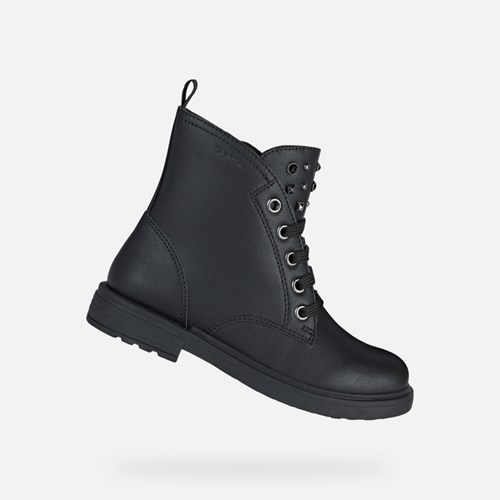 Bottines Geox Eclair Fille Noir | IJRCNO789