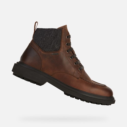 Bottines Geox Faloria Abx Homme Cafe | KRYHLX184