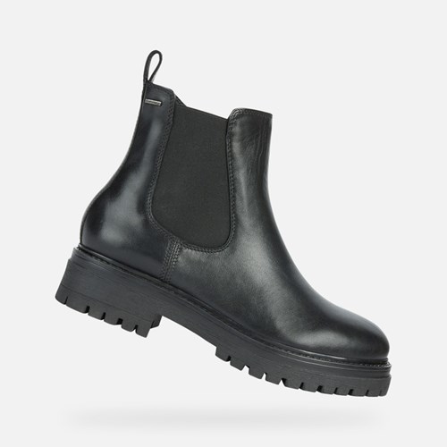 Bottines Geox Iridea Abx Femme Noir | WFLCES953