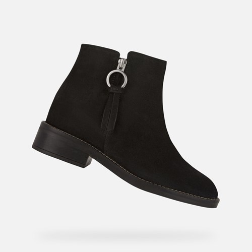 Bottines Geox Larysse Femme Noir | KSFNJD401