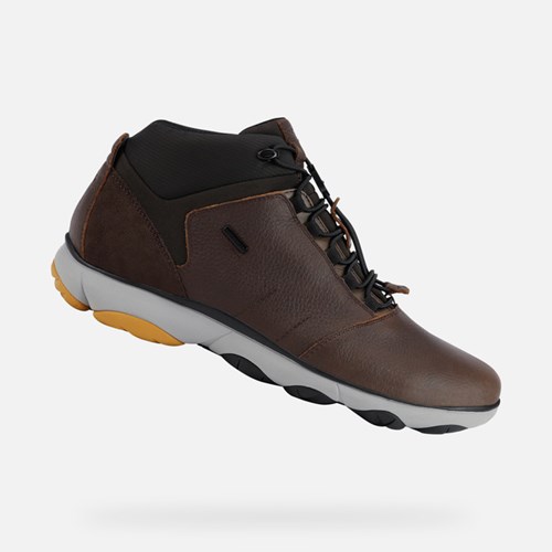 Bottines Geox Nebula 4 X 4 Abx Homme Cafe | EFSLQX427