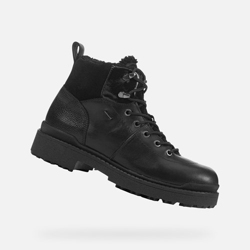 Bottines Geox Nevegal Abx Femme Noir | NXFYAP507