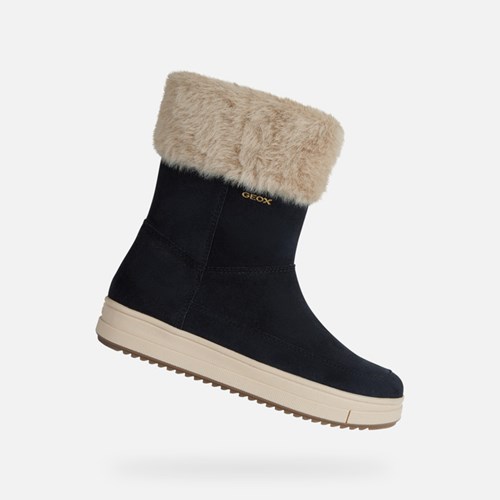 Bottines Geox Rebecca Fille Bleu Marine Foncé | ALXYCN395