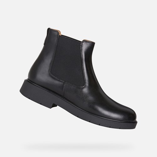 Bottines Geox Spherica Ec1 Femme Noir | ZOGNPM740