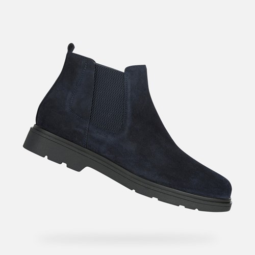 Bottines Geox Spherica Ec1 Homme Bleu Marine | DPBRXY192