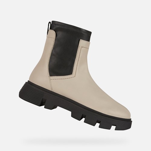 Bottines Geox Vilde Femme Noir Noir | BVXUCQ802