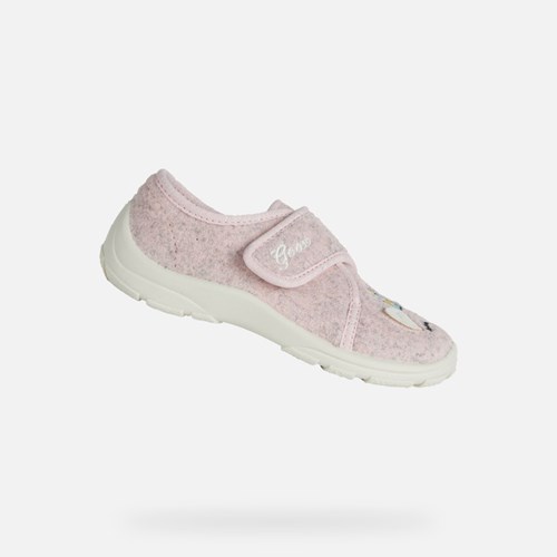 Chaussons Geox Nymel Fille Rose | TNABEU250