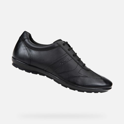 Chaussures Casual Geox Symbol Homme Noir | AGDUNX790
