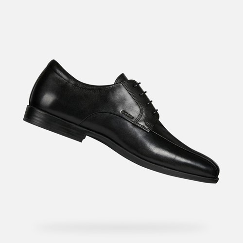 Chaussures Habillées Geox Calgary Homme Noir | PBFZCS761