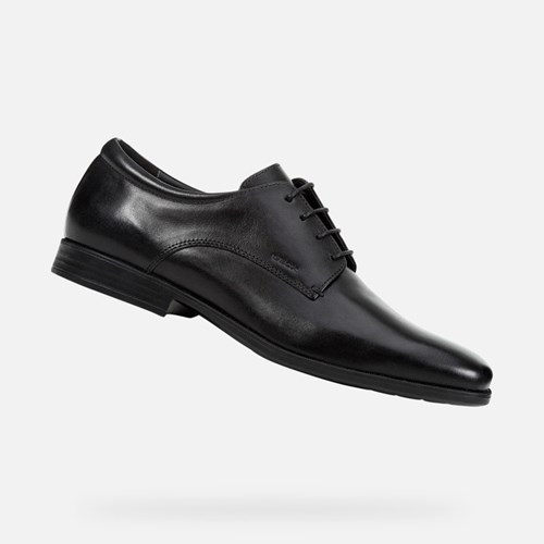 Chaussures Habillées Geox Calgary Homme Noir | SHZNDP617