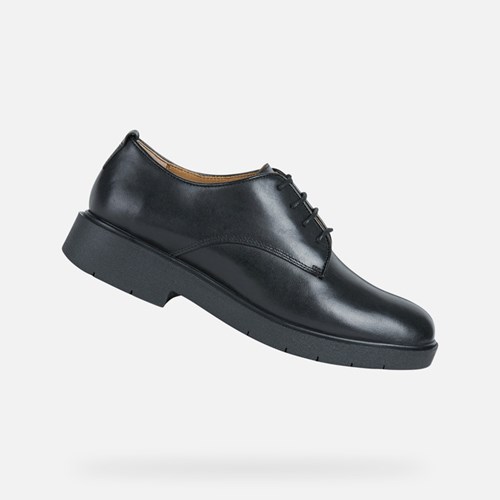 Chaussures Habillées Geox Spherica Ec1 Femme Noir | GBLUXE841