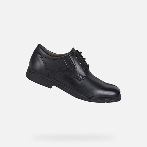 Chaussures Uniformes Geox Federico Garcon Noir | SAUOLI047
