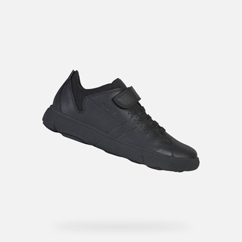 Chaussures Uniformes Geox Nebcup Fille Noir | APNETS625