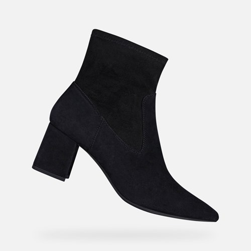 Compensées Geox Bigliana Femme Noir | NXMYTH149