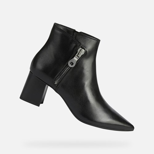 Compensées Geox Bigliana Femme Noir | ZTUGNR182