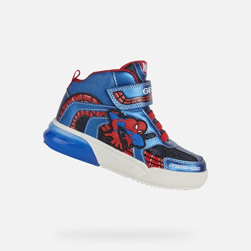 Light-up Shoes Geox Grayjay Garcon Bleu Marine Bleu Royal | IDCORT072