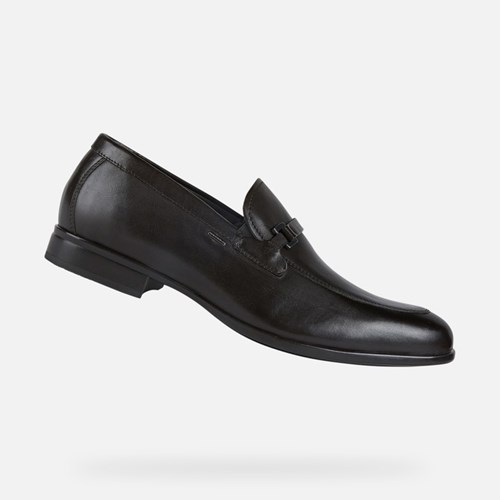 Loafers Geox Iacopo Larges Abx Homme Cafe | UDTQCH978