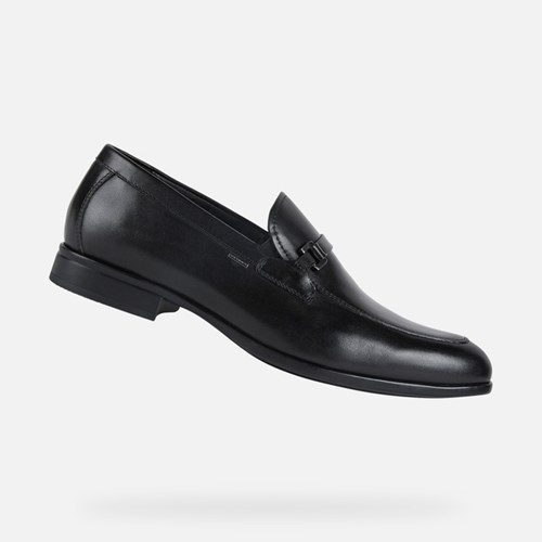 Loafers Geox Iacopo Larges Abx Homme Noir | FKWXYG569